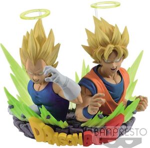 DRAGON BALL Z BUSTO 7CM FIGURATION VOL.2 SSJ GOKU Y VEGETA                 