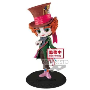 ALICIA EN EL PAIS DE LAS MARAVILLAS MINIFIGURA Q POSKET SOMBRERERO LOCO VER. B 14 CM