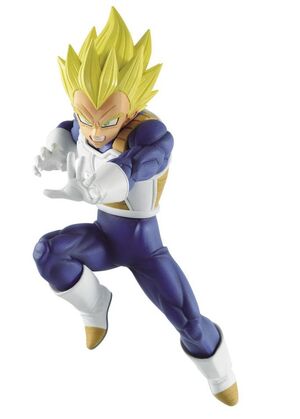 DRAGON BALL SUPER ESTATUA PVC CHOSENSHIRETSUDEN SUPER SAIYAN VEGETA 14 CM