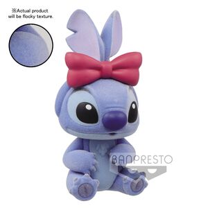 LILO Y STITCH MINIFIGURA Q POSKET 6CM STITCH FLUFFY PUFFY