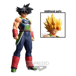 DRAGON BALL Z ESTATUA PVC GRANDISTA NERO RESOLUTION OF SOLDIERS BARDOCK 28 CM