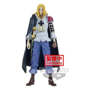 ONE PIECE FIGURA 17 CM BASIL HAWKINS DXF THE GRANDLINE MEN WANOKUNI