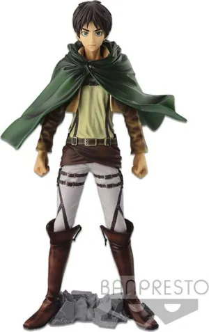 ATAQUE A LOS TITANTES ESTATUA MASTER STARS PIECE EREN YEAGER 26 CM