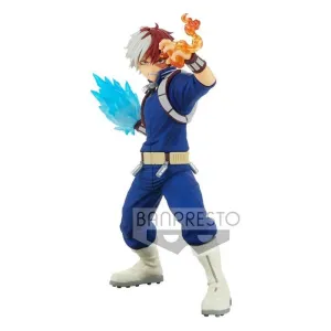 MY HERO ACADEMIA ESTATUA PVC THE AMAZING HEROES SHOTO TODOROKI 14 CM