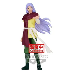 CABALLEROS DEL ZODIACO SAINT SEIYA ESTATUA PVC COSMO MEMOIR ARIES MU 18 CM