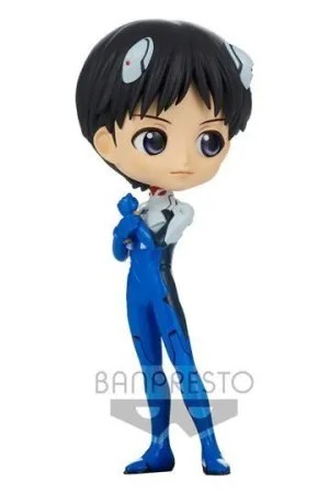 EVANGELION: NEW THEATRICAL EDITION MINIFIGURA Q POSKET 14 CM  SHINJI IKARI PLUGSUIT STYLE
