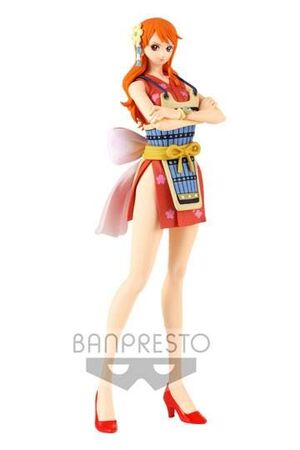 ONE PIECE ESTATUA PVC 25 CM GLITTER & GLAMOURS NAMI WANOKUNI