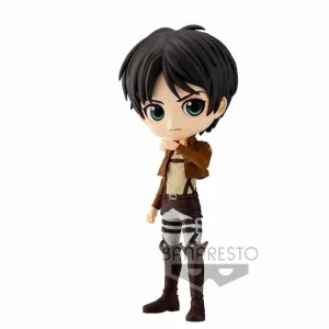 ATAQUE A LOS TITANES FIGURA Q POSKET 14 CM EREN YEAGER