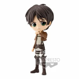 ATAQUE A LOS TITANES FIGURA 14 CM EREN YEAGER VER.B Q POSKET