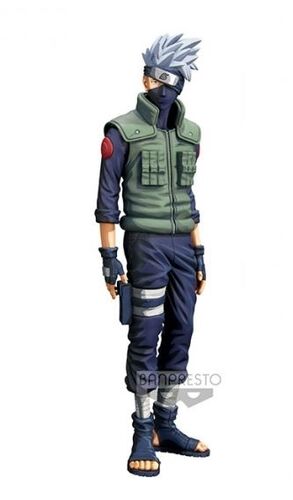 NARUTO SHIPPUDEN GRANDISTA ESTATUA PVC 29 CM HATAKE KAKASHI