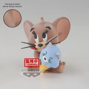 TOM Y JERRY FIG 5 CM FLOCKED JERRY 