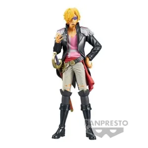 ONE PIECE FIGURA 17 CM SANJI DFX THE GRANDLINE MEN V4
