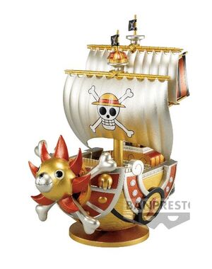 ONE PIECE MEGA WORLD COLLECTABLE FIG CM 19 CM THOUSAND SUNNY