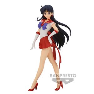 SAILOR MOON FIGURA 23 CM SUPER SAILOR MARS ETERNAL GLITTER & GLAMOURS