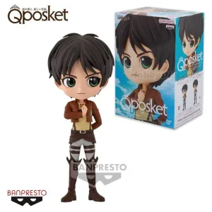 ATAQUE A LOS TITANES FIGURA PVC 14 CM EREN YEAGER VER A Q POSKET