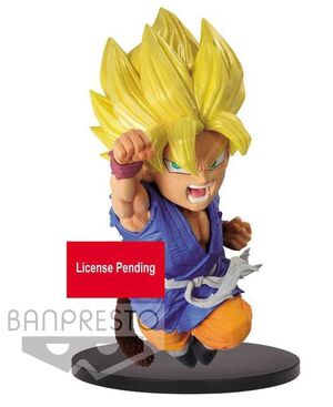 DRAGON BALL GT ESTATUA PVC 13CM WRATH OF THE DRAGON B SUPER SAIYAN SON GOKU