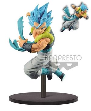 DRAGON BALL SUPER ESTATUA PVC 17CM CHOSENSHIRETSUDEN S.S. GOD S.S. GOGETA  