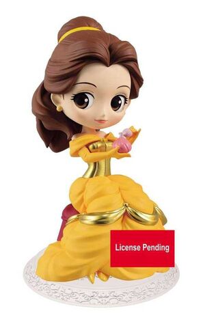 DISNEY MINI FIGURA 12CM Q POSKET PERFUMAGIC BELLE VER. A                   