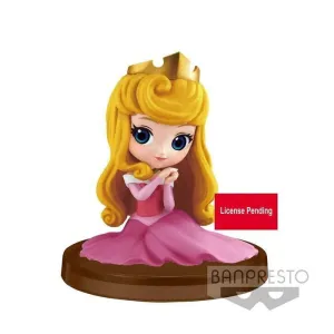 DISNEY MINIFIGURA Q-POSKET 4CM PETIT PRINCESS AURORA                       