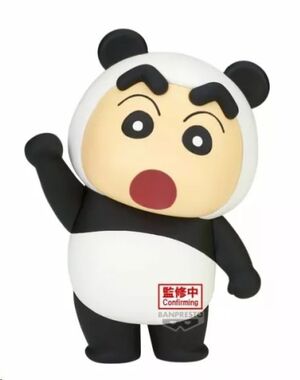 CRAYON SHINCHAN FIGURA COSPLAY SHINCHAN PANDA VOL.6(VER.A)11CM.