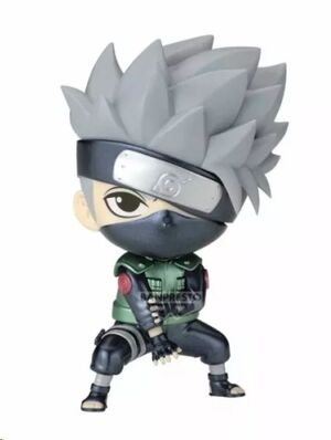 NARUTO SHIPPUDEN FIGURA REPOPRIZE UCHIHA SASUKE & HATAKE KAKASHI (B:HATAKE KAKASHI) 10CM.