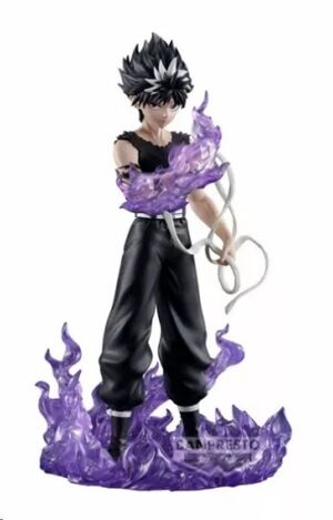 YU YU HAKUSHO FIGURA ANKOKU BUJUTSUKAI HIEI BLACK DRAGON WAVE EFFECT VER 14CM