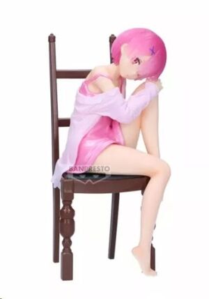 RE:ZERO FIGURA STARTING LIFE IN ANOTHER WORLD RELAX TIME RAM ANOTHER COLOR VER. 20CM