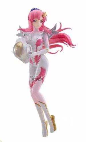 GUNDAM SEED FREEDOM FIGURA MOBILE SUIT  GLITTER & GLAMOURSLACUS CLYNE PILOT SUIT VER. 22 CM