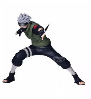 NARUTO SHIPPUDEN FIGURA VIBRATION STARS (A:HATAKE KAKASHI) 13 CM