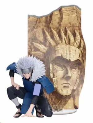 NARUTO SHIPPUDEN FIGURA PANEL SPECTACLE SENJU TOBIRAMA 7 (PANEL 17CM) CM