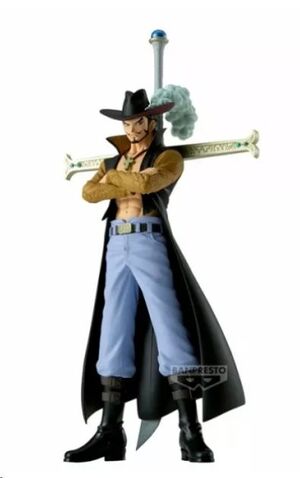 ONE PIECE FIGURA DXF THE GRANDLINE SERIES EXTRA DRACULE MIHAWK 17 CM