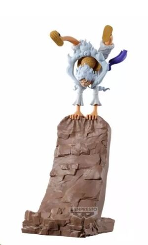 ONE PIECE FIGURA FL MONKEY.D.LUFFY GEARFIVE VOL.2 10 CM