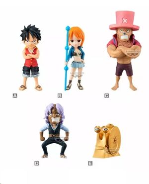 ONE PIECE WORLD COLLECTABLE FIGURE ENIES LOBBY1 7 CM