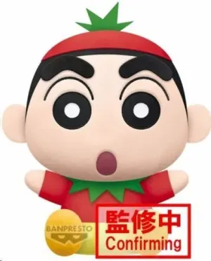SHIN CHAN BIG PLUSH FIGURA CRAYON VEGETABLE COSTUME (A: SHIN CHAN) - 24 CM