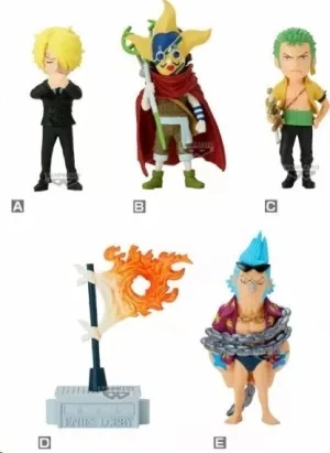 ONE PIECE WORLD COLLECTABLE FIGURA ENIES LOBBY 2  7 CM