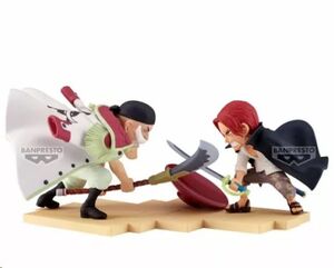 ONE PIECE WORLD COLLECTABLE FIGURA LOG STORIES EDWARD.NEWGATE VS SHANKS 13 CM