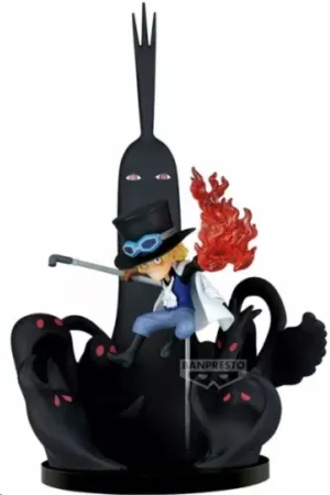 ONE PIECE WORLD COLLECTABLE FIGURA SPECIAL SABO VS FIVE ELDERS & IMU 14 CM