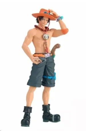 ONE PIECE FIGURA DXF THE GRANDLINE SERIES SPECIAL PORTGAS D.ACE 20 CM