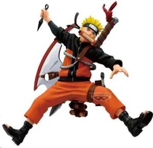NARUTO 72 SERIES FIGURA NARUTO UZUMAKI 33 VIBRATION STARS 16 CM