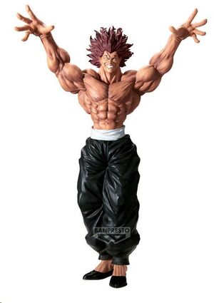 BAKI ESTATUA PVC GRANDISTA HANMA YUJIRO 31 CM