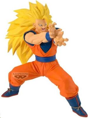 DRAGON BALL Z FIGURA GOKU SUPER SAIYAN 3 (VS MAJIN BUU (PURE)) MATCH MAKERS 16 CM