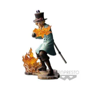 ONE PIECE STAMPEDE FIGURA PVC 15 CM SABO MOVIE POSING FIGURE V1            