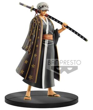 ONE PIECE ESTATUA 17CM DXF GRANDLINE MEN WANOKUNI VOL. 3 TRAFALGAR LAW     