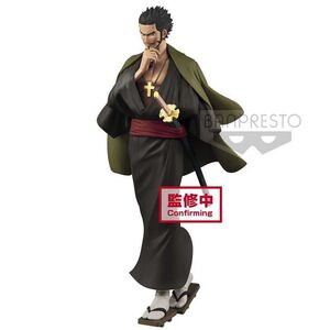 ONE PIECE ESTATUA 20CM TREASURE CRUISE WORLD JOURNEY DRACULE MIHAWK        