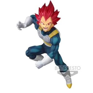 DRAGON BALL SUPER ESTATUA 15CM BLOOD OF SAIYANS S.S. GOD VEGETA SPECIAL VII