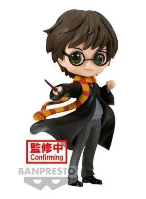 HARRY POTTER FIGURA Q POSKET 14 CM HARRY Y HERMIONE GRANGER VER: HARRY POTTER
