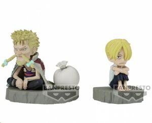 ONE PIECE WORLD FIG COLLECTABLE FIGURE LOG STORIES SANJI & ZEFF