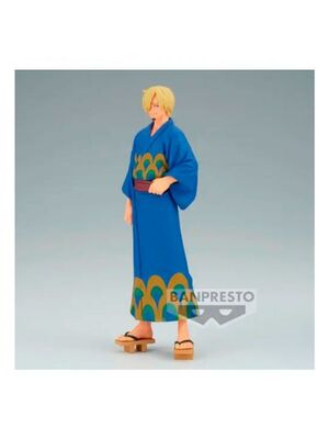 ONE PIECE DXF THE GRANDLINE SERIES WANOKUNI SANJI YUKATA VER 17 CM