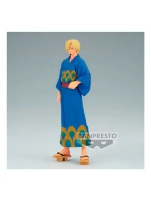 ONE PIECE DXF THE GRANDLINE SERIES WANOKUNI SANJI YUKATA VER 17 CM