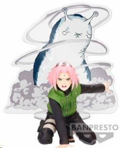 NARUTO SHIPPUDEN FIGURA PANEL SAKURA 9CM